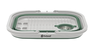 Outwell Collaps Waschbecken mit Griff und Deckel Shadow Green